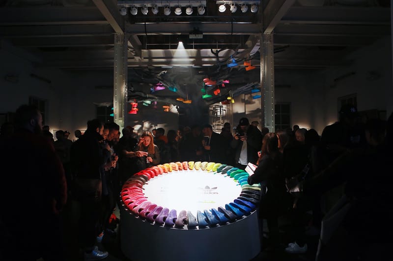 adidas Originals Superstar Launches With Interactive Light Show in London's Hackney Reservoir