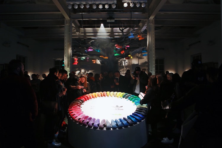 adidas Originals Superstar Launches With Interactive Light Show in London's Hackney Reservoir