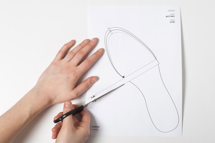 "Ajust" Printable Template Makes Shoe Shopping Easier