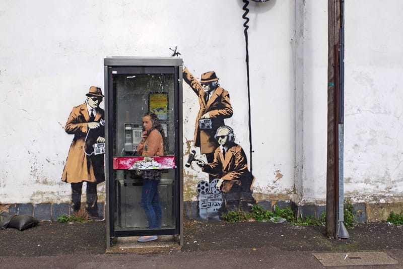 Banksy's 'Spy Booth' Receives Grade II Property Status