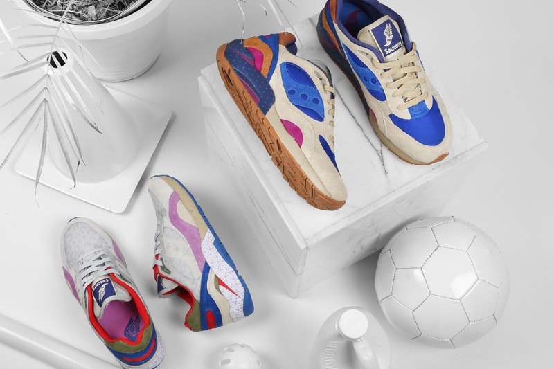 Bodega x Saucony Elite G9 Shadow 6 "Pattern Recognition" Pack