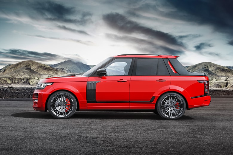 Brabus Startech Customizes a Range Rover Pickup