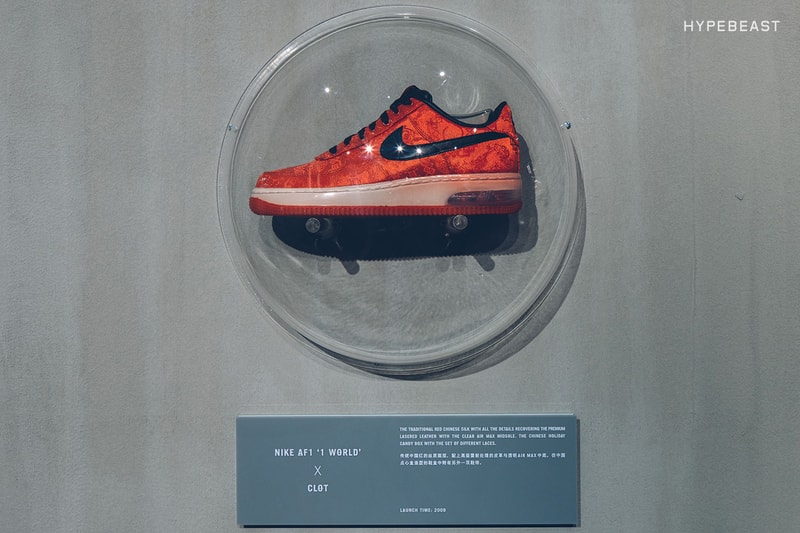 CLOT x Nike "10th Anniversary" Installation @ X158