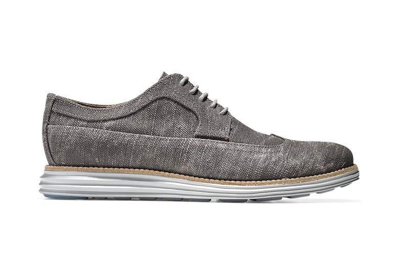 Cole Haan 2015 Spring/Summer LunarGrand Long Wingtip Canvas Collection
