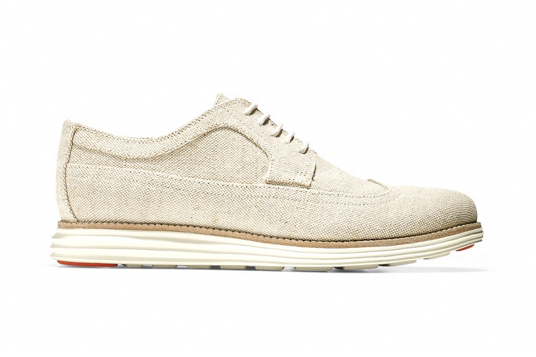 Cole Haan 2015 Spring/Summer LunarGrand Long Wingtip Canvas Collection