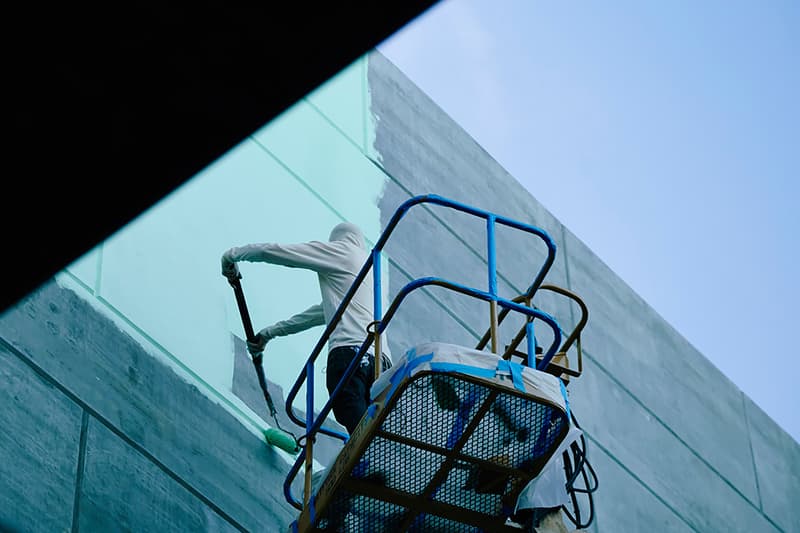 CYRCLE. "NOTHING EXISTS" Mural in Playa Vista, Los Angeles