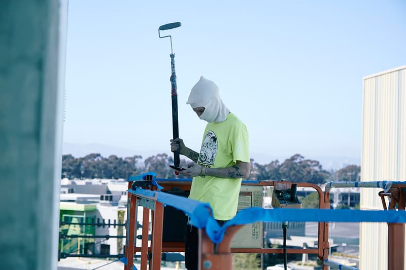 CYRCLE. "NOTHING EXISTS" Mural in Playa Vista, Los Angeles