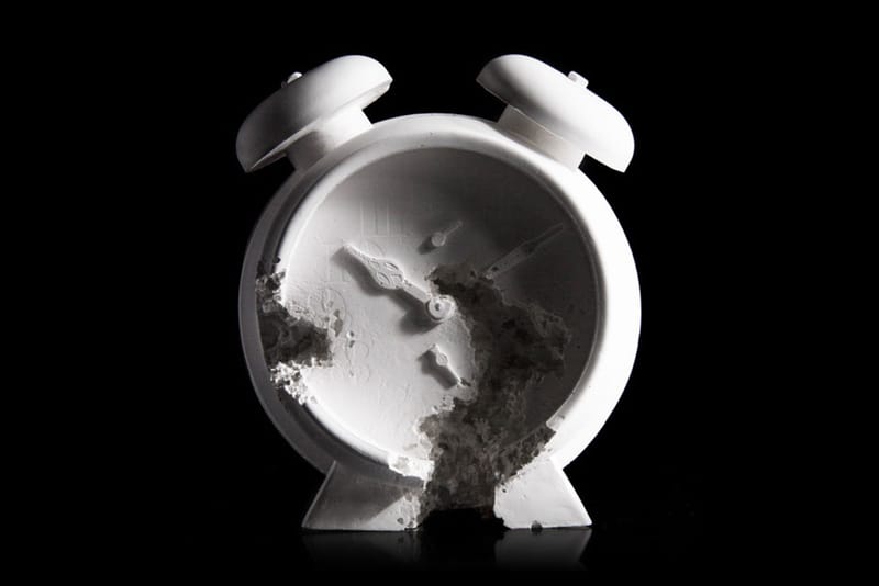 Daniel Arsham's 'Future Relic 03 - Clock'