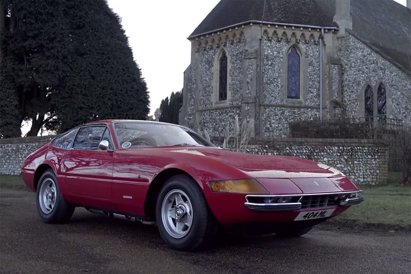 Ferrari 365 GTB/4 Brings Joy to Father and Son