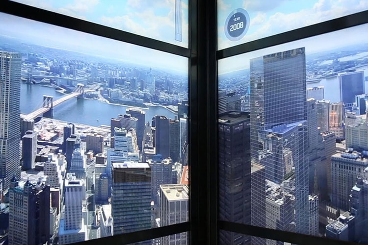 Freedom Tower's Elevator Shows Growth of NYC Skyline Over the Past 500 Years