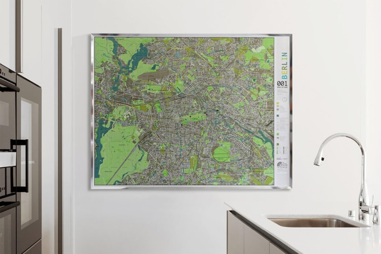 Future Mapping Company Creates Stunning Maps That Are Both Informative and Decorative