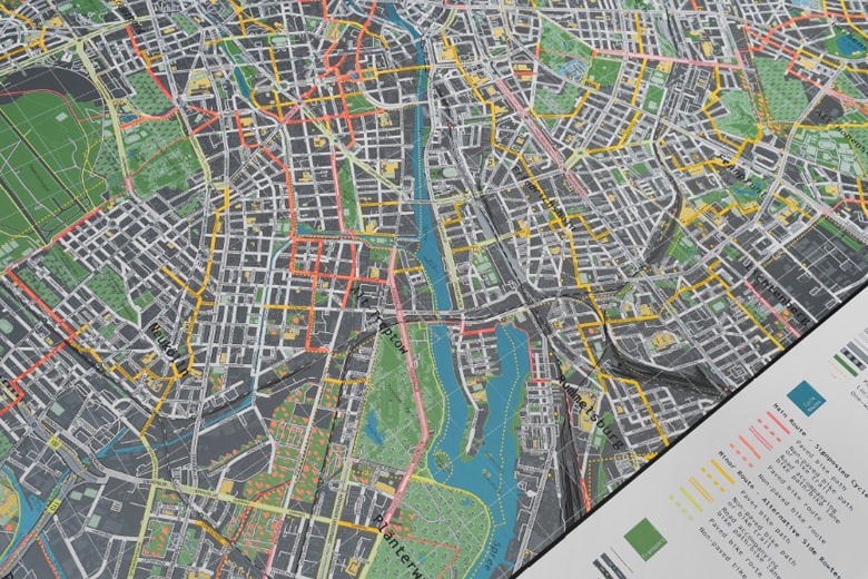 Future Mapping Company Creates Stunning Maps That Are Both Informative and Decorative