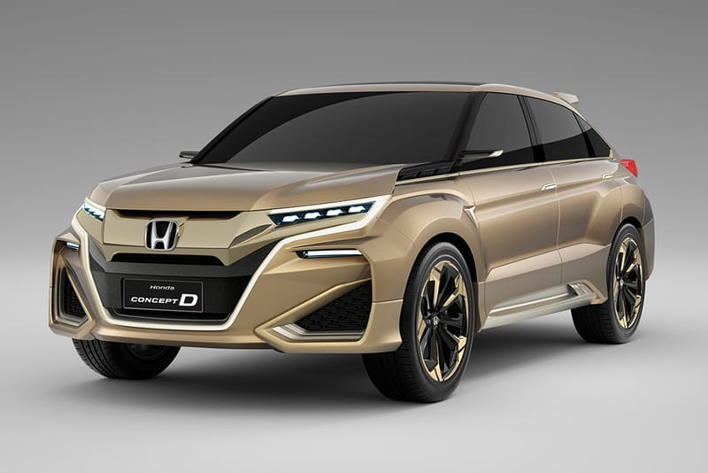 Honda Debuts Concept D Crossover at the Shanghai Motor Show
