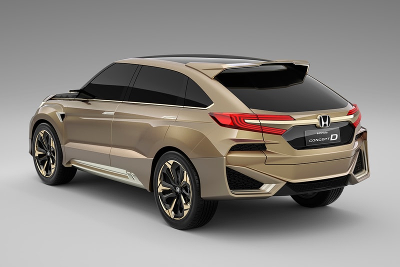 Honda Debuts Concept D Crossover at the Shanghai Motor Show