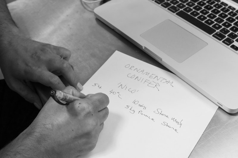 The Making of the Ornamental Conifer x Levi's Eureka Lab 2015 Capsule