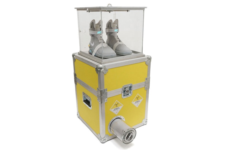 Limited-Edition Plutonium Display Case for the Nike MAG