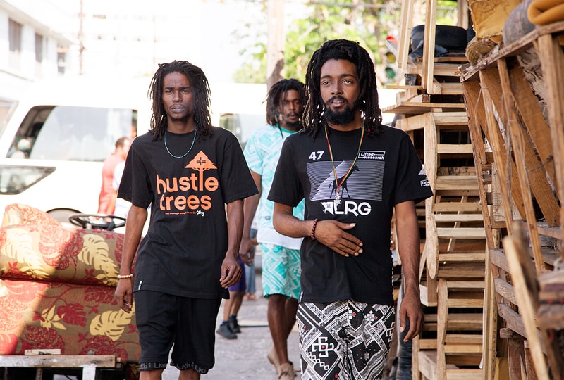 LRG 2015 Summer "Capture Land" Lookbook featuring Chronixx