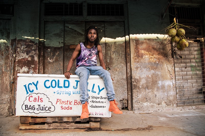 LRG 2015 Summer "Capture Land" Lookbook featuring Chronixx