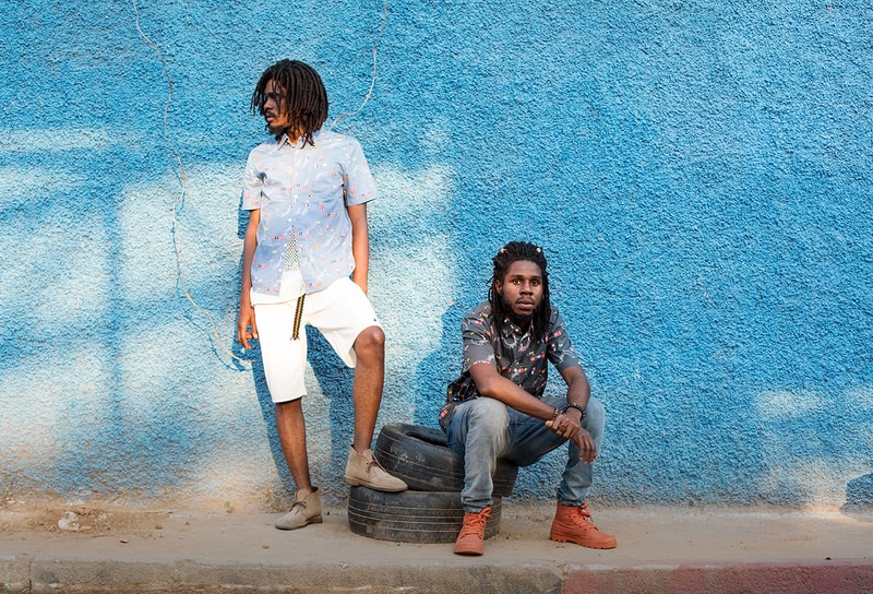 LRG 2015 Summer "Capture Land" Lookbook featuring Chronixx