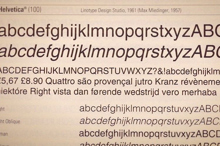 'Magazine B' Explores the History of Helvetica