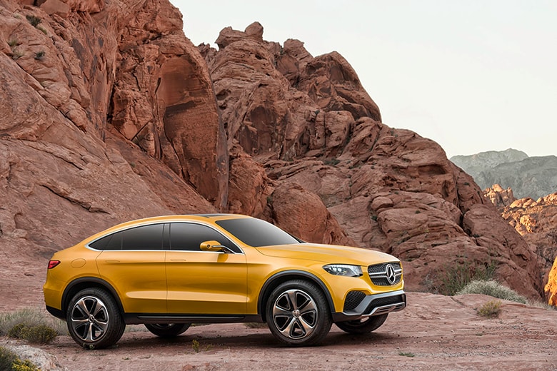 Mercedez-Benz GLC Coupé Concept Car