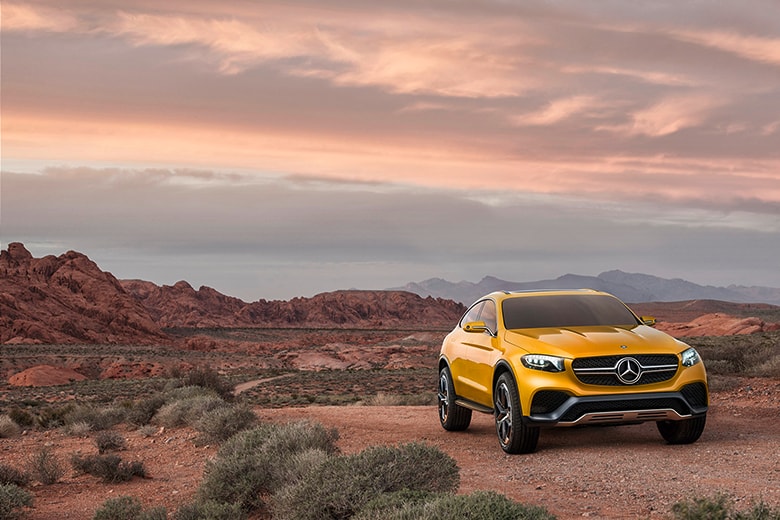 Mercedez-Benz GLC Coupé Concept Car