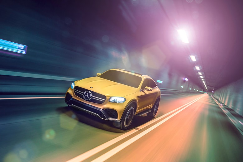 Mercedez-Benz GLC Coupé Concept Car