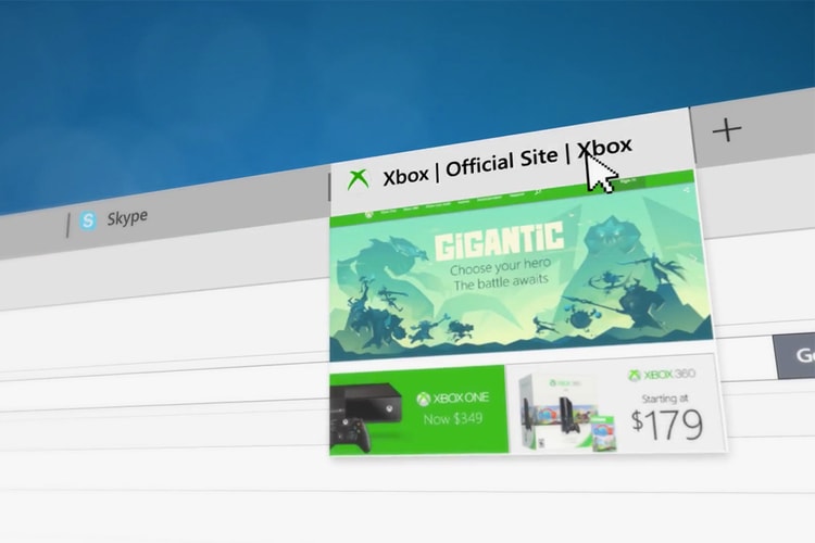 Microsoft Introduces Windows 10 "Edge" Browser to Replace Internet Explorer