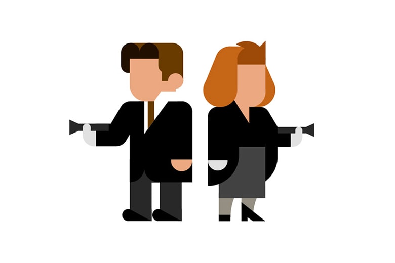 Mini Illustrations of Pop Culture Characters by Hey Studio