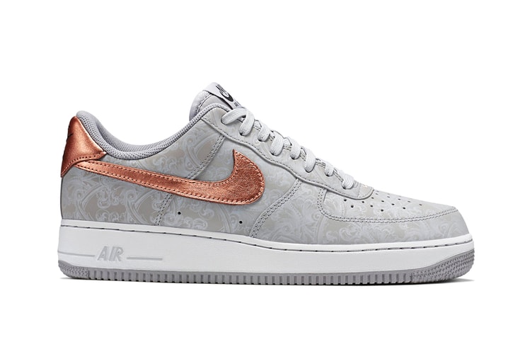 Nike Air Force 1 LV8 Wolf Grey/White-Metallic Red Bronze