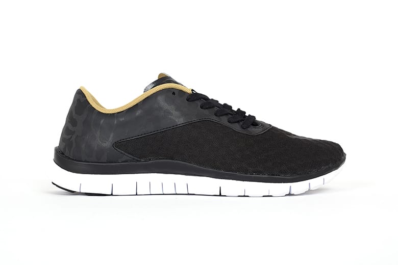 Nike Free Hypervenom Low FC "Black & Gold"