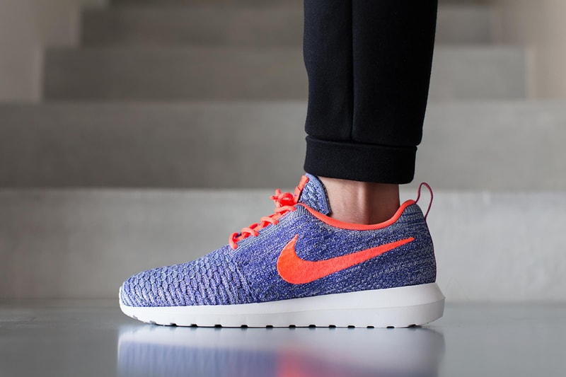 Nike Roshe Flyknit Persian Violet/Hot Lava