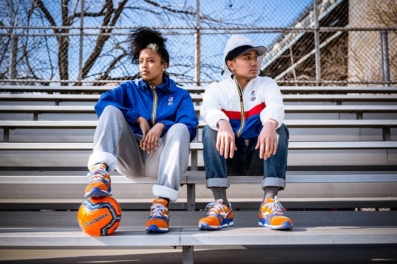 Packer Shoes x Diadora x K-Way "Dinamo Zagreb" Collection 