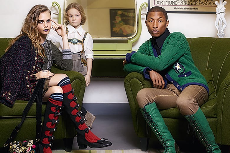 Pharrell, Cara Delevingne & Karl Lagerfeld's Godson Star in Chanel's 2015 Paris-Salzburg Campaign
