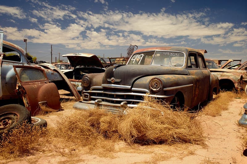 Photographs of Car Graveyards Around the World by Dieter Klein