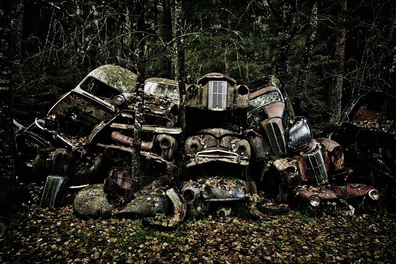 Photographs of Car Graveyards Around the World by Dieter Klein
