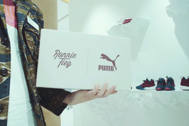 Ronnie Fieg x UNITED ARROWS & SONS x PUMA "Sakura Project" Recap