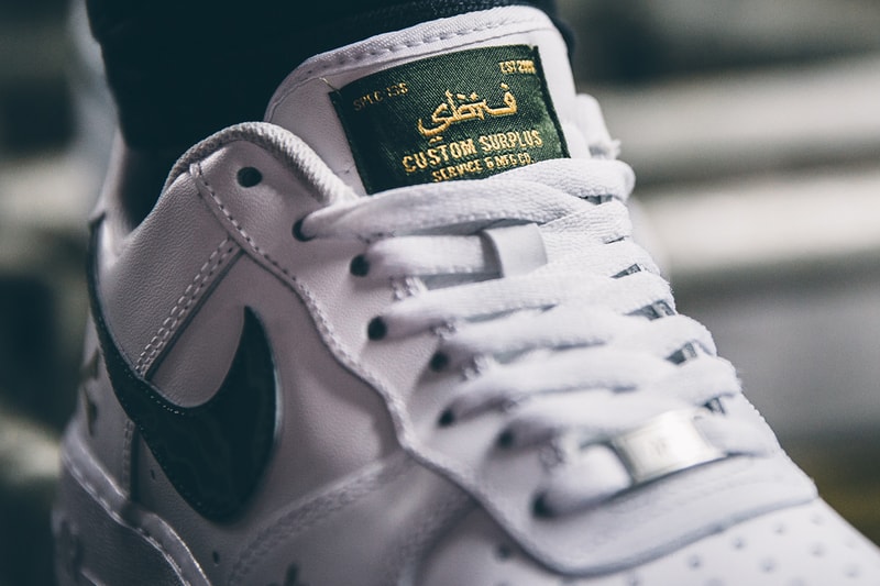 SBTG for HYPEBEAST Nike Air Force 1 "AWOL Camo" Part 2