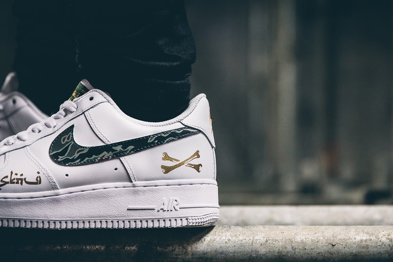 SBTG for HYPEBEAST Nike Air Force 1 "AWOL Camo" Part 2