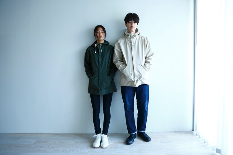 STUSSY Livin’ GENERAL STORE x RAINS 2015 Spring/Summer Hooded Rain Jacket