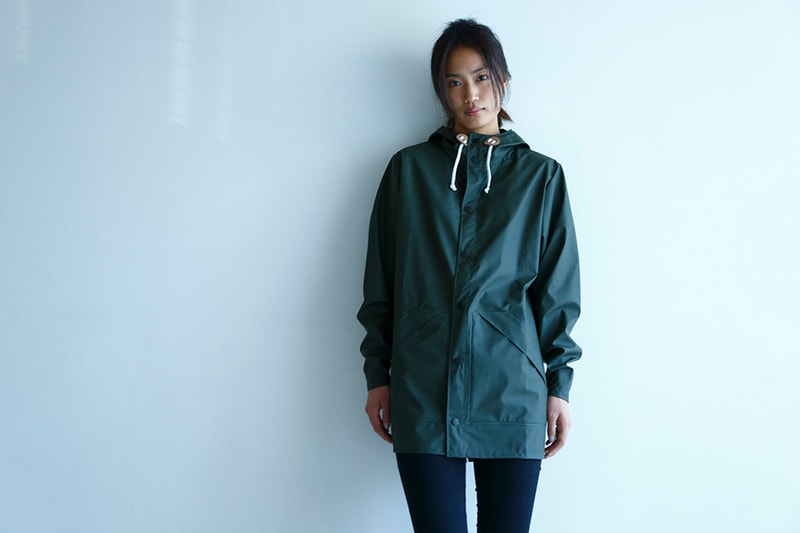 STUSSY Livin’ GENERAL STORE x RAINS 2015 Spring/Summer Hooded Rain Jacket