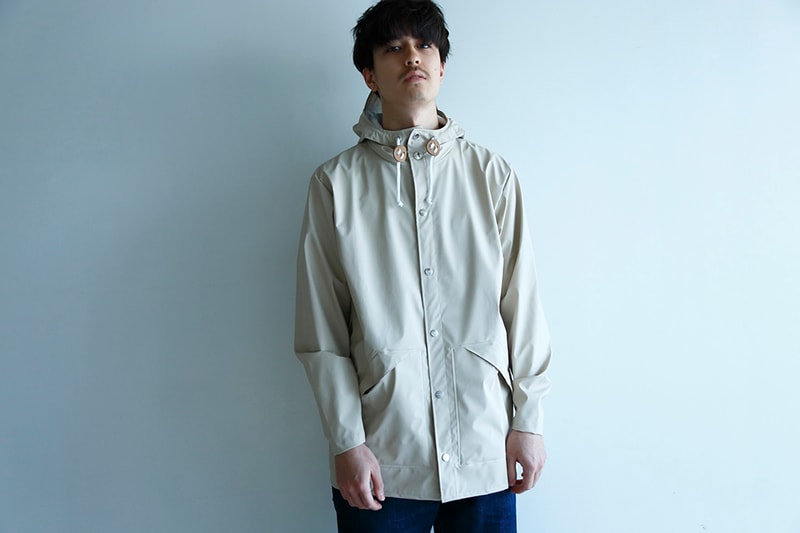 STUSSY Livin’ GENERAL STORE x RAINS 2015 Spring/Summer Hooded Rain Jacket