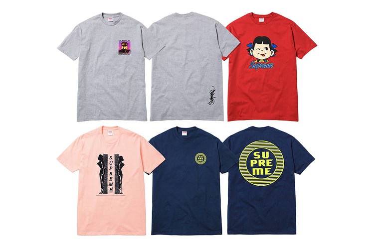Supreme 2015 Spring T-Shirt Collection - Delivery 2