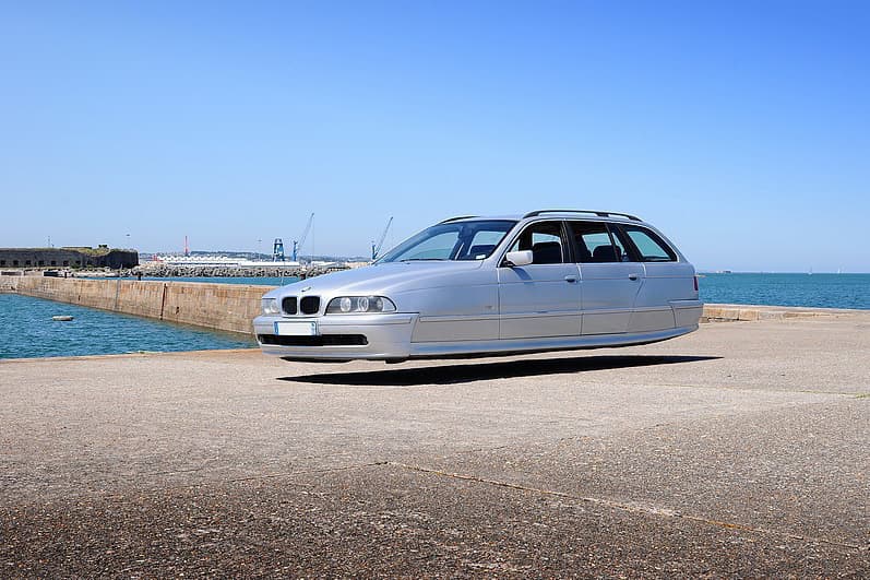 Sylvain Viau "Flying Cars" Photo Series