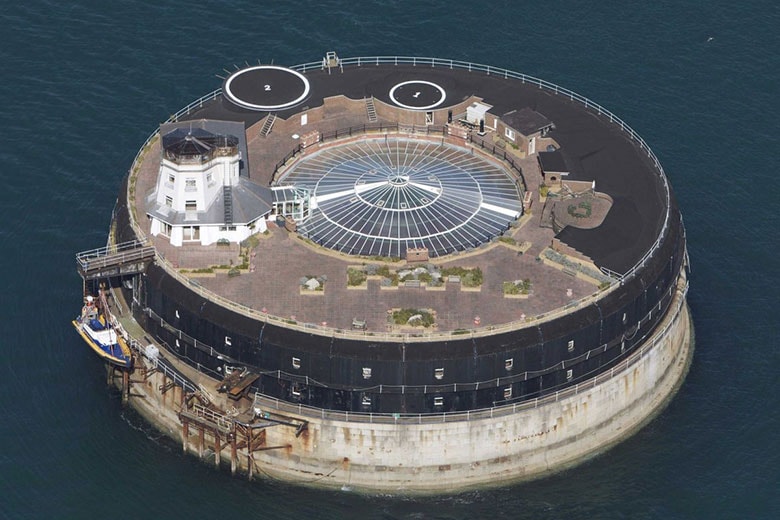 This 19th Century Sea Fort Has Been Converted Into a Modern Luxury Hotel
