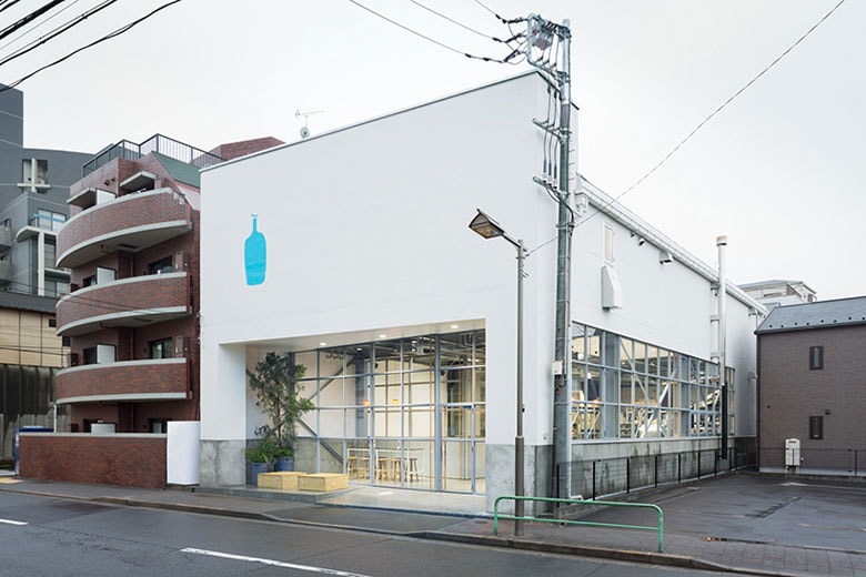 Tokyo's Blue Bottle Coffee by Schemata Architects