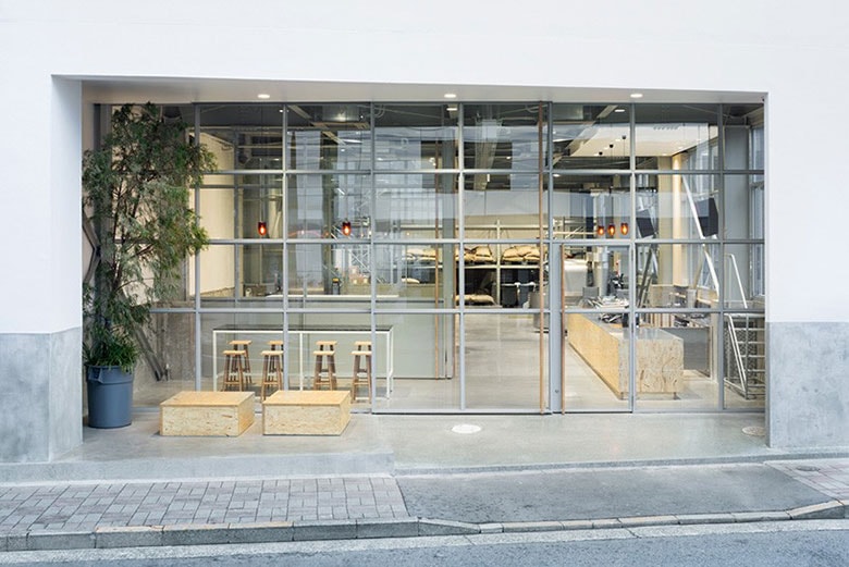 Tokyo's Blue Bottle Coffee by Schemata Architects