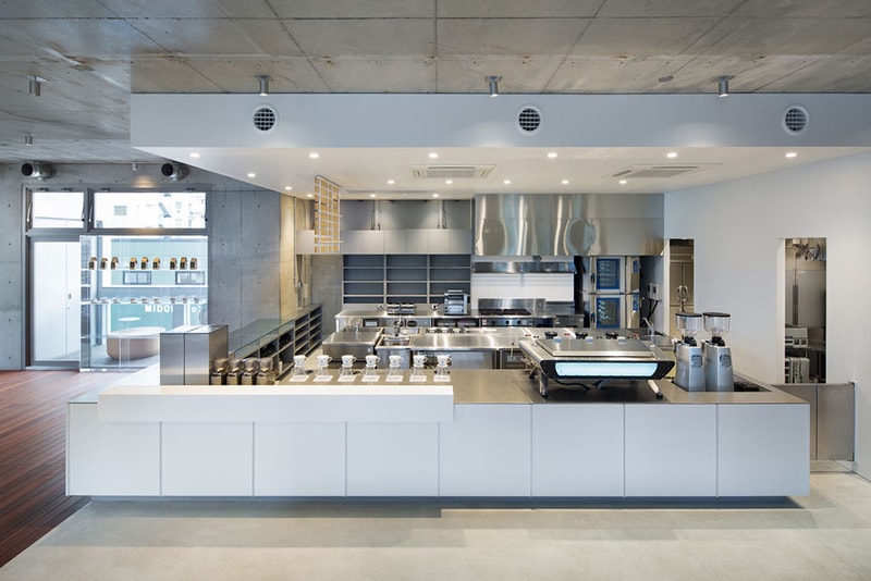 Tokyo's Blue Bottle Coffee by Schemata Architects
