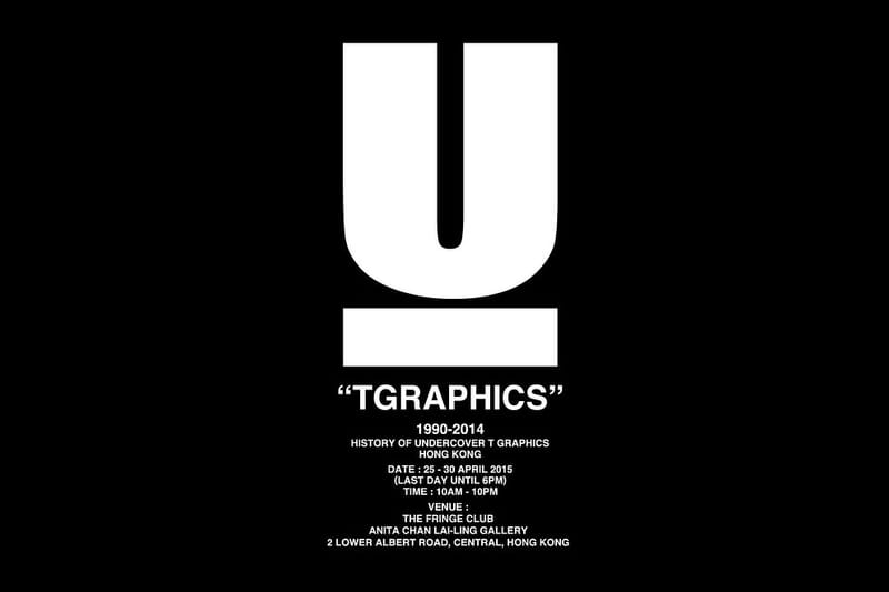 UNDERCOVER Presents a History of Its T-Shirt Graphics With "TGRAPHICS" @ the Fringe Club