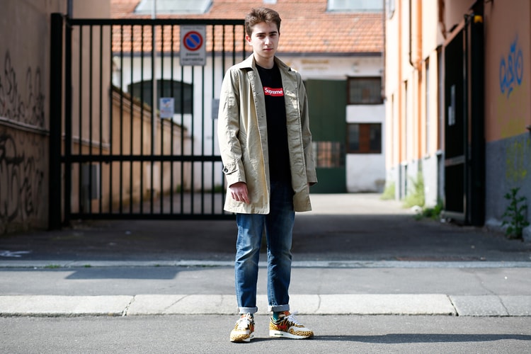 Streetsnaps: Francesco Moggi in UNDERCOVER x Supreme